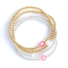 Load image into Gallery viewer, Personalised Chiclet Initial Bracelet
