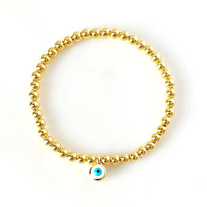 Candy Drop Evil Eye Bracelet