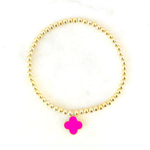 Candy Clover Bracelet - Gold