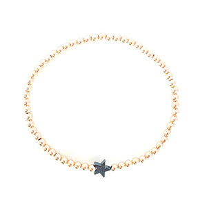 Hematite Star Bracelet