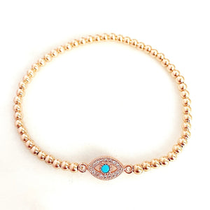 Never Blue Evil Eye Bracelet