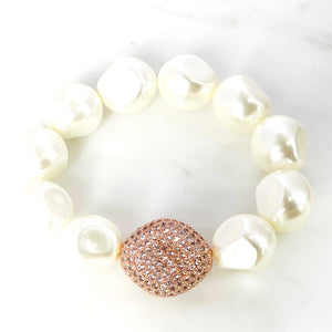 Maxi Pearl Nugget Bracelet