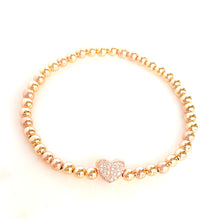 Lade das Bild in den Galerie-Viewer, Love Above All Heart Bracelet
