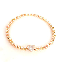 Load image into Gallery viewer, Love Above All Heart Bracelet
