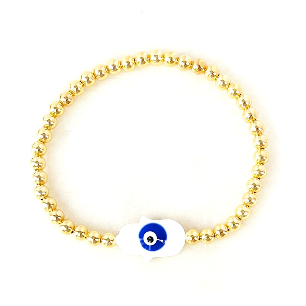 Koruma Hamsa Evil Eye Bracelet