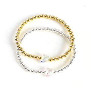 Crystal Butterfly Bracelet