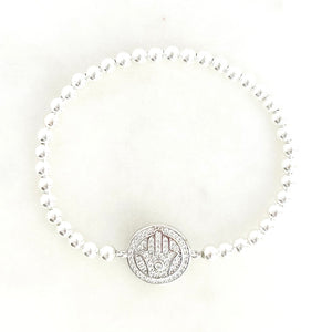 Hamsa Shimmer Bracelet
