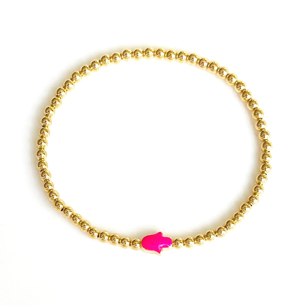 Candy Hamsa Bracelet
