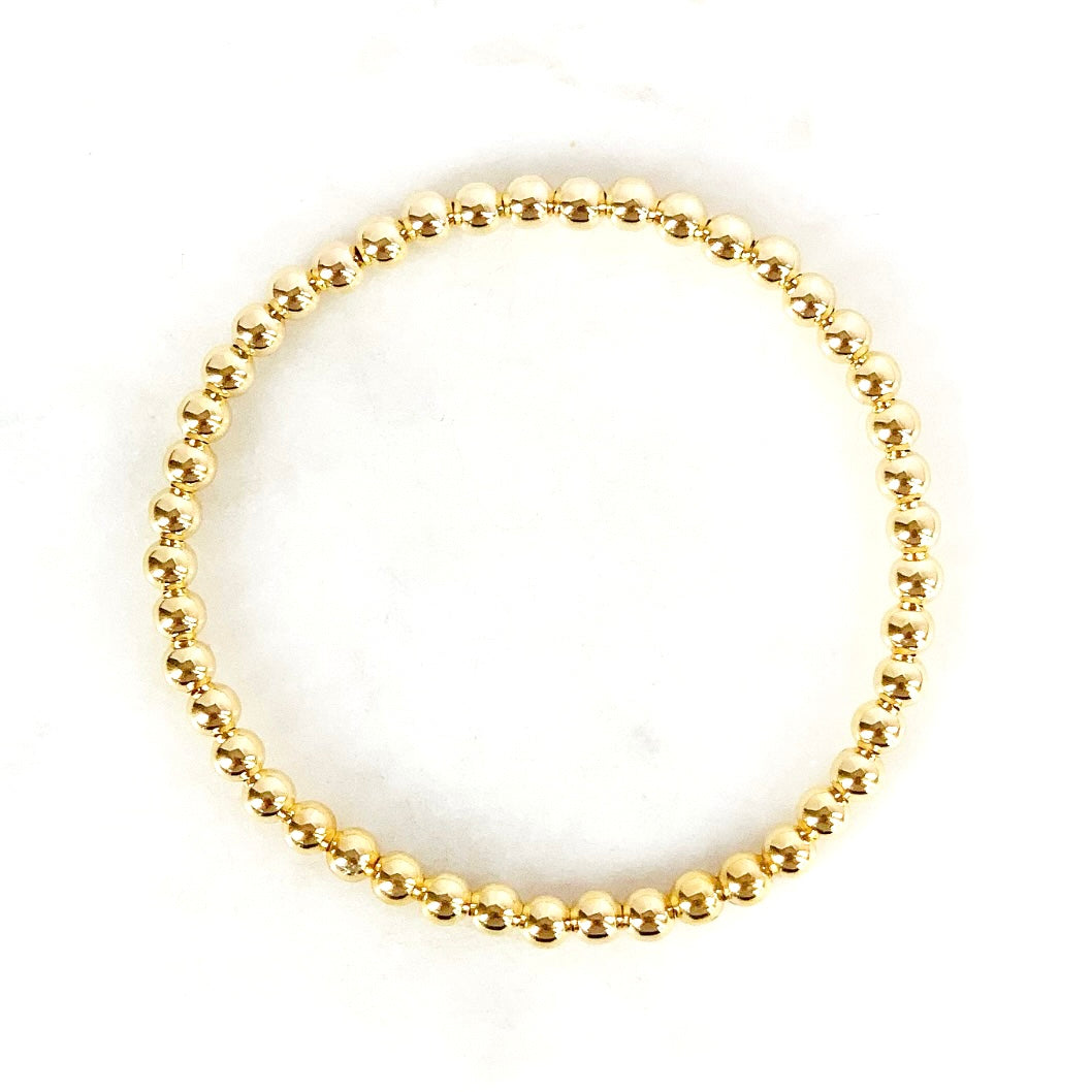 4mm Bead Bracelet - Stack Filler / Add On