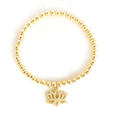 Load image into Gallery viewer, CZ Lotus Bracelet
