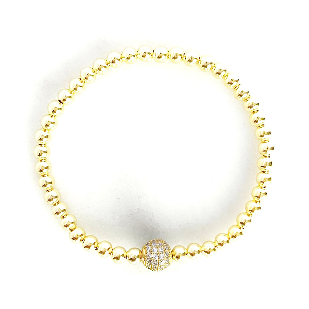 Pavé Ball Bracelet