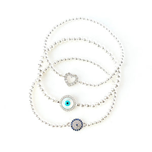 Sweetheart Evil Eye Stack