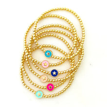 Load image into Gallery viewer, Candy Star Pebble Bracelet
