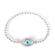 Load image into Gallery viewer, Outline Evil Eye Bracelet
