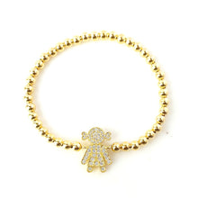 Load image into Gallery viewer, CZ Girl Bracelet
