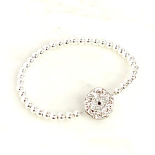 Load image into Gallery viewer, Evil Eye Disc Bracelet
