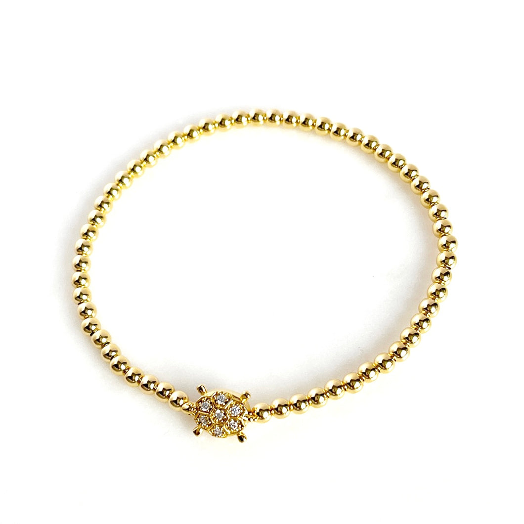 Turtle CZ Bracelet