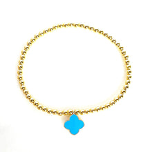Load image into Gallery viewer, Candy Clover Bracelet - Gold
