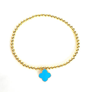 Candy Clover Bracelet - Gold