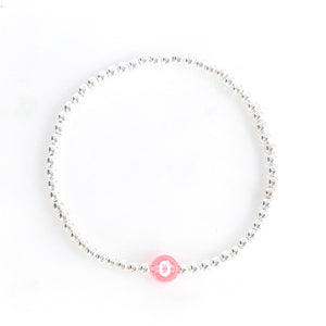 Personalised Chiclet Initial Bracelet