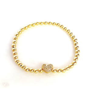 Love Above All Heart Bracelet