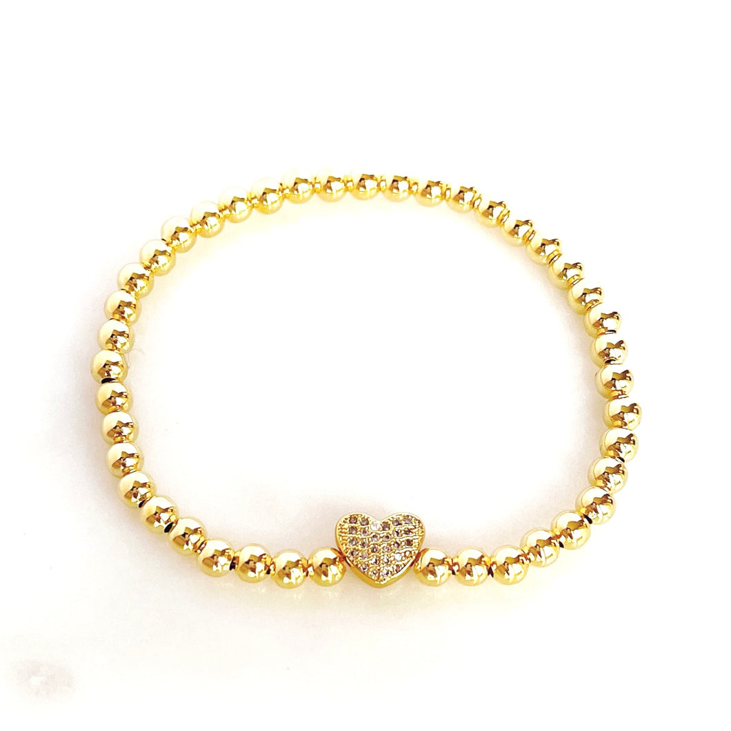 Love Above All Heart Bracelet
