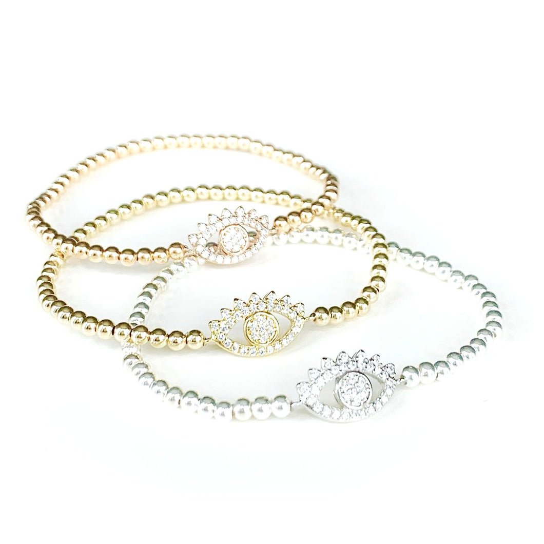 Lash Evil Eye Bracelet