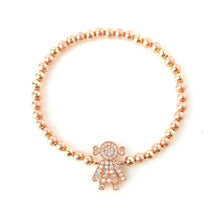 Load image into Gallery viewer, CZ Girl Bracelet
