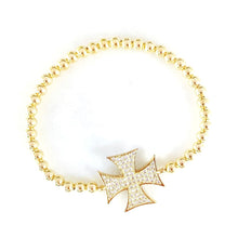 Cargar imagen en el visor de la galería, Square Cross Bracelet
