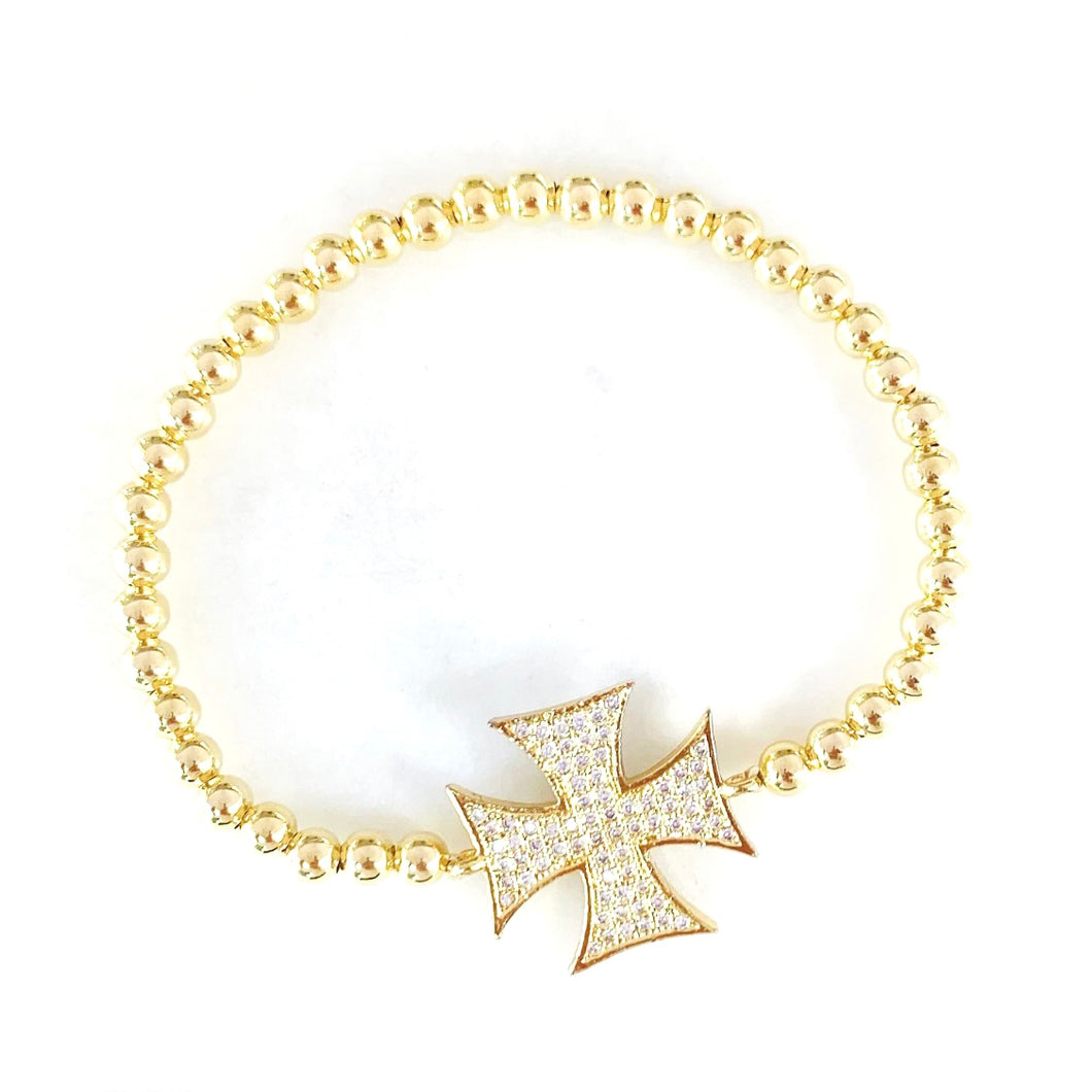 Square Cross Bracelet