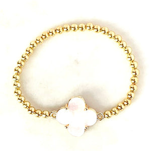 Maxi Shell Clover Bracelet