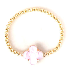 Load image into Gallery viewer, Maxi Shell Clover Bracelet
