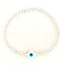 Load image into Gallery viewer, Koruma Clover Evil Eye Bracelet
