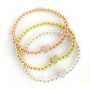 Love Above All Heart Bracelet