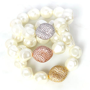 Maxi Pearl Nugget Bracelet