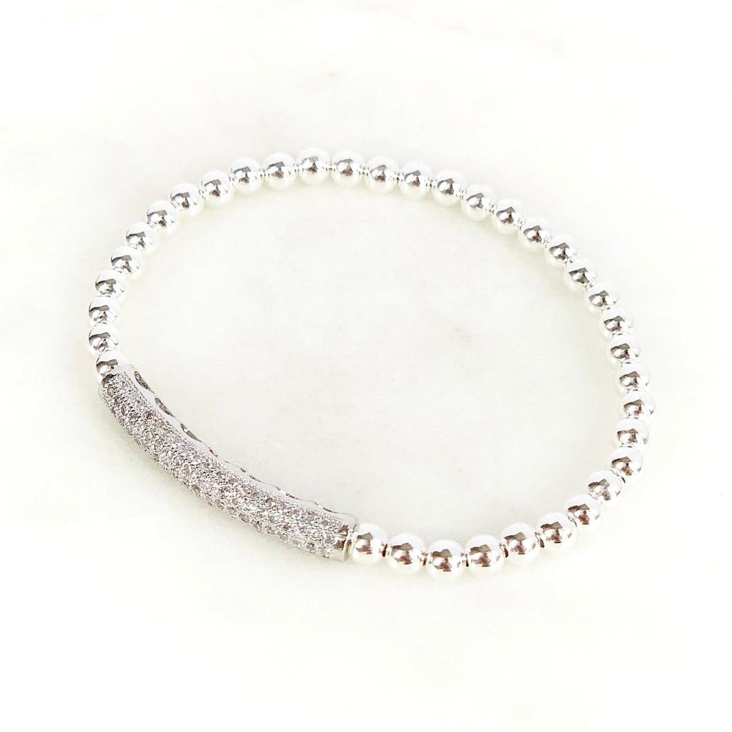 Pavé Bar Bracelet