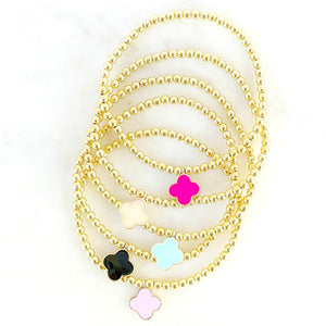 Candy Clover Bracelet - Gold
