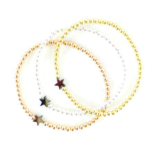 Load image into Gallery viewer, Hematite Star Bracelet
