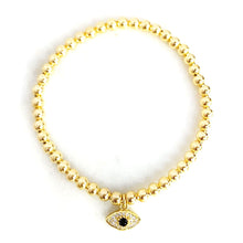 Load image into Gallery viewer, Luminous Evil Eye Bracelet
