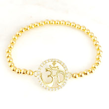 Load image into Gallery viewer, Circle Om Bracelet
