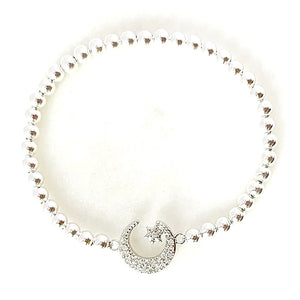 Star & Crescent Moon Bracelet