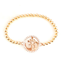 Load image into Gallery viewer, Circle Om Bracelet

