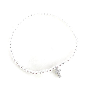 Tiny Cross Bracelet