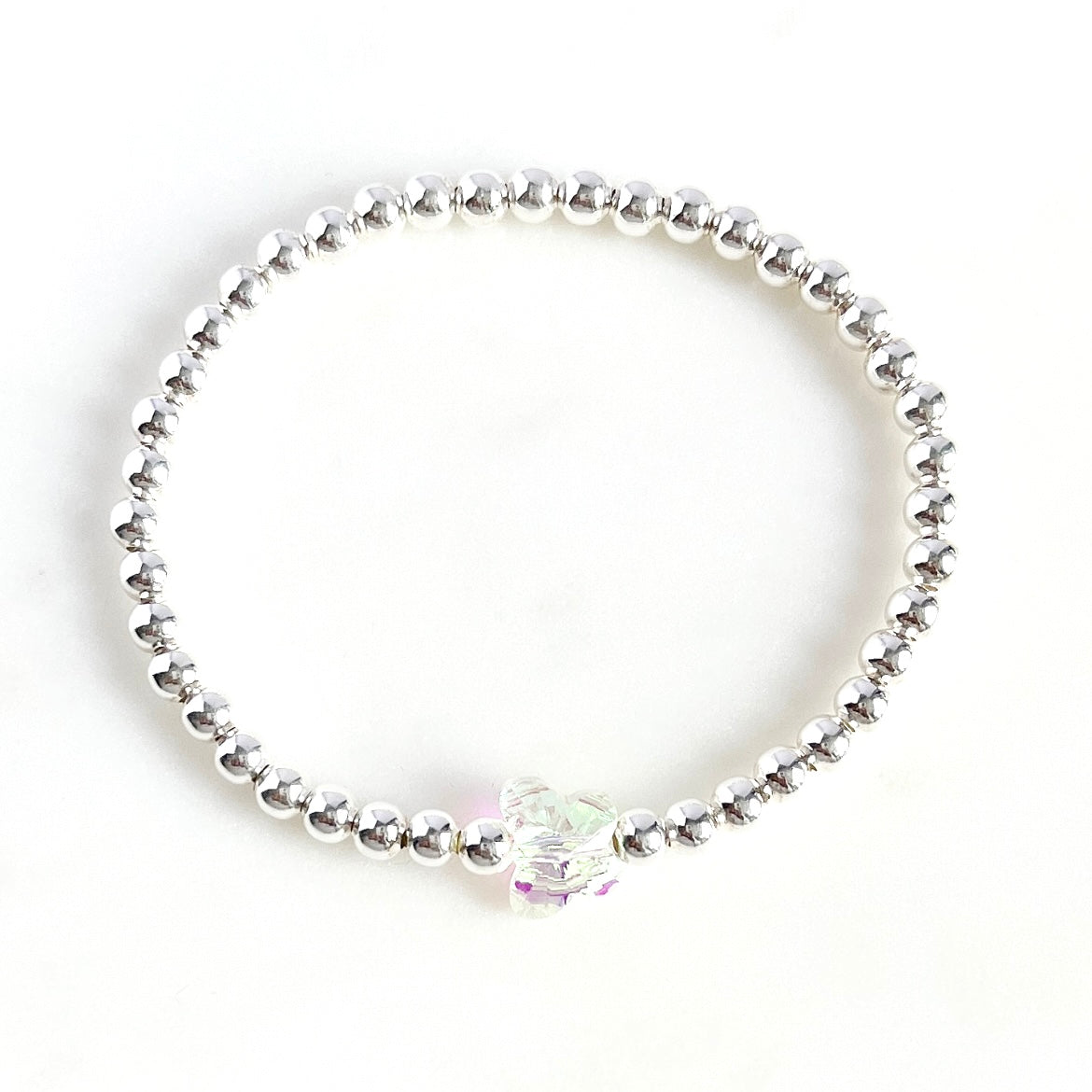 Portraits of Nature butterfly bracelet in white gold | De Beers UK