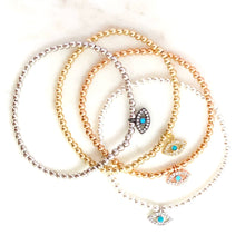 Загрузить изображение в средство просмотра галереи, Little Evil Eye Bracelet
