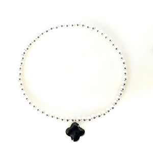Candy Clover Bracelet - Silver