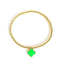 Load image into Gallery viewer, Candy Clover Bracelet - Gold
