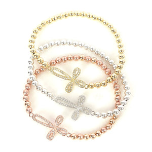 Loop Cross Bracelet