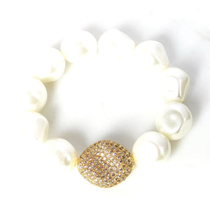 Maxi Pearl Nugget Bracelet