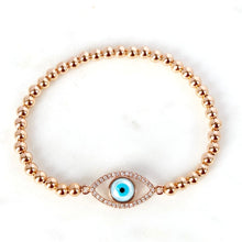 Load image into Gallery viewer, Outline Evil Eye Bracelet
